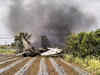 IAF's Sukhoi fighter crashes in Nashik; pilot, co-pilot eject safely:Image