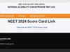 NEET-UG 2024 Results: NTA issues clarification after NEET marking controversy:Image