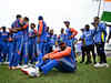 They're coming home: T20 world champions India finally depart from Barbados:Image