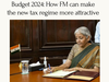 Income Tax Bonanza in Budget 2024: Will FM Sitharaman make new tax regime attractive in Budget? Changes taxpayers want:Image