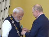 PM Modi receives Russia's highest civilian honour, Order of St Andrew the Apostle:Image