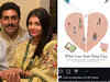 Is  Aishwarya-Abhishek separating? Post on ‘grey divorce’ liked by Bachchan Jr raises eyebrows:Image