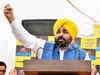 AAP to contest on all 90 seats in Haryana, says Bhagwant Mann:Image