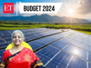 Solar Energy Budget 2024: Govt to expand list of exempted capital goods used in manufacturing of solar cells and panels:Image
