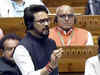 Anurag Thakur's apparent reference to Rahul Gandhi's caste triggers row in Lok Sabha:Image