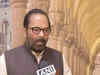 It's good for both -Waqf and 'waqt', says BJP leader Mukhtar Abbas Naqvi on possible changes in Waqf Act:Image