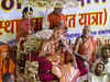 Shankaracharya, leading the Gau Dhwaj Sthapana Bharat Yatra, turned back from Arunachal airport:Image