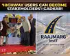 Image for Nitin Gadkari launches NHAI sponsored RIIT on BSE