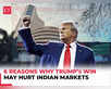 Trump win: Six market changes India might see:Image