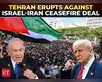 Image for Iranians protest Iran-Israel ceasefire