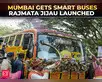 Image for Jijau Rajmata smart buses launched in Mumbai