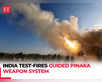 India successfully test-fires guided Pinaka weapon system:Image