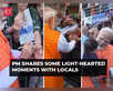 Autographs, rakhi and more, PM greets locals after casting vote:Image