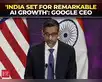 Image for &lsquo;India will have an extraordinary AI trajectory&rsquo;: Sundar Pichai