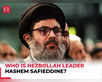 After Hassan Nasrallah, Israel targets Hashem Safieddine:Image