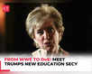 Mrs McMahon is now Trumps New Education Secy:Image