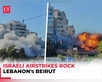 Israel strikes Beirut's southern suburbs:Image