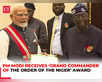 PM Modi conferred with Nigeria's Highest Honour:Image