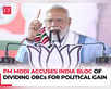 'Ek rahenge toh...': PM accuses JMM-Congress of dividing OBCs:Image