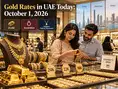 Image for Gold rates in UAE today, October 1: Check 24K, 22K, 18K prices in Dubai, Abu Dhabi, Ajman at iGold, Joyalukkas, Malabar Gold & Diamonds