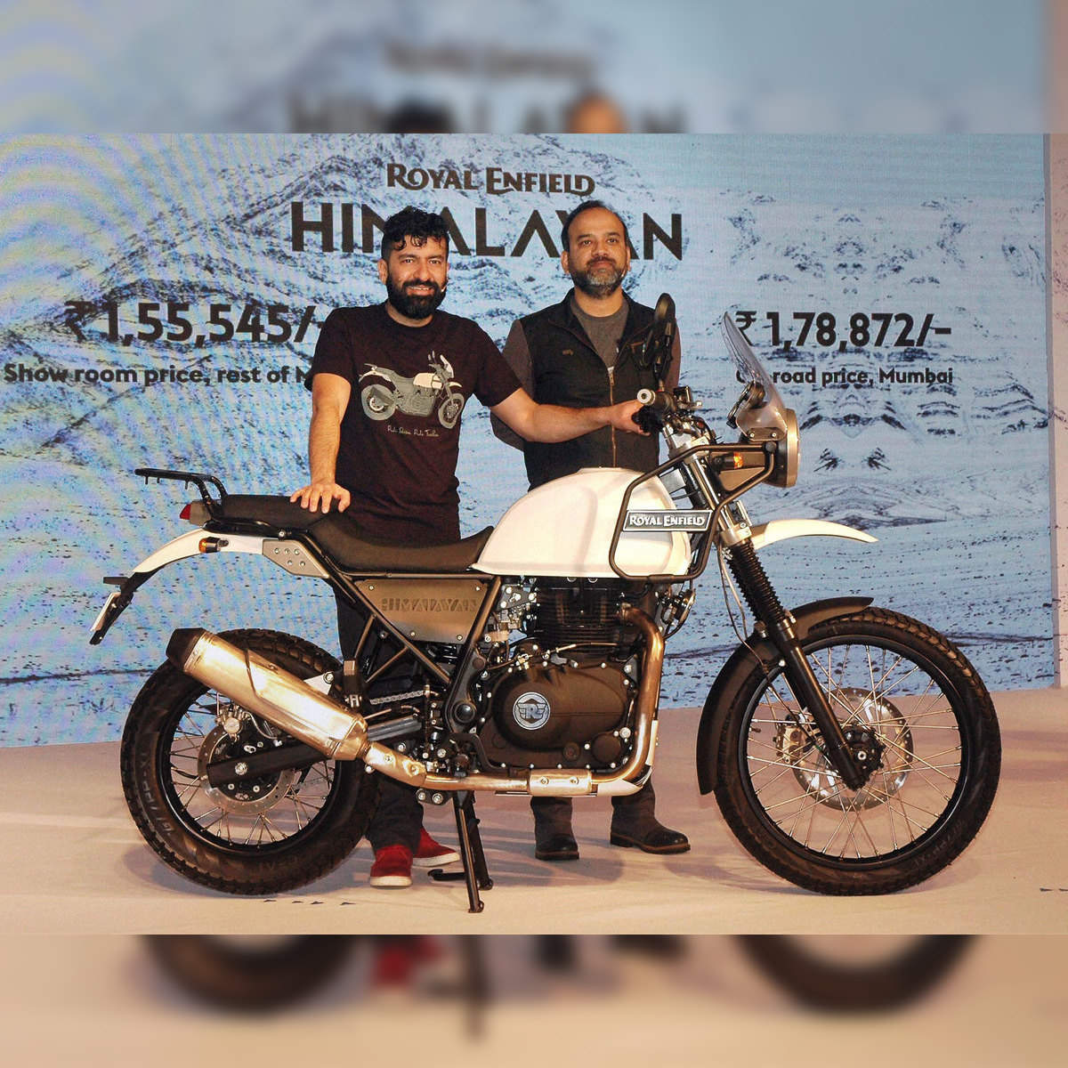 Royal enfield himalayan top deals model price