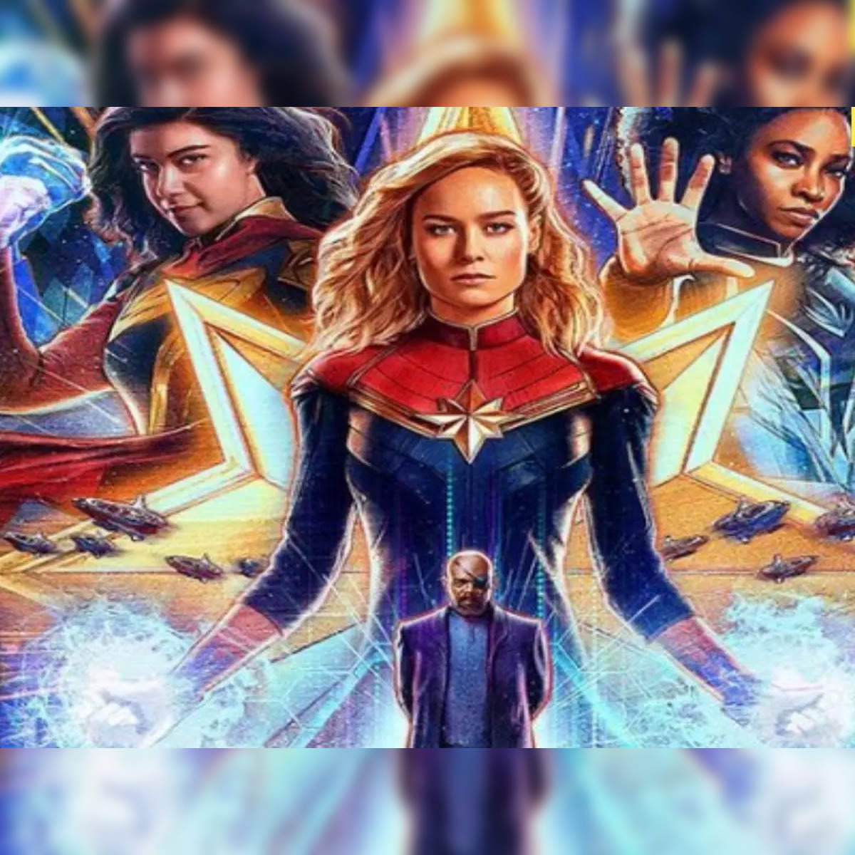 Captain Marvel on X: Here's the new international poster for