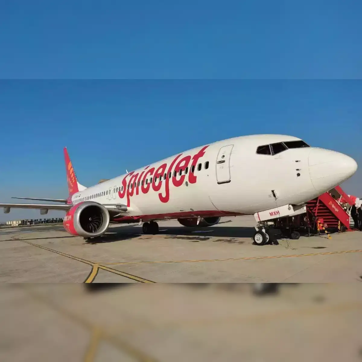 Spicejet 737 Max Interior
