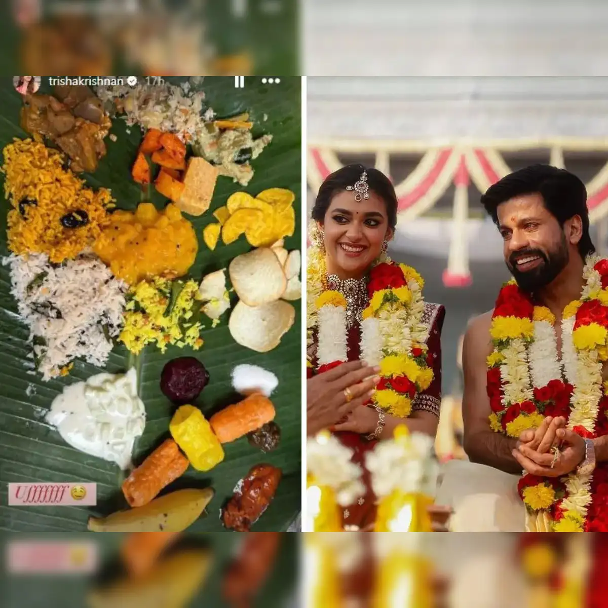 Keerthy Suresh wedding: Guests were treated to a simple Satvik 