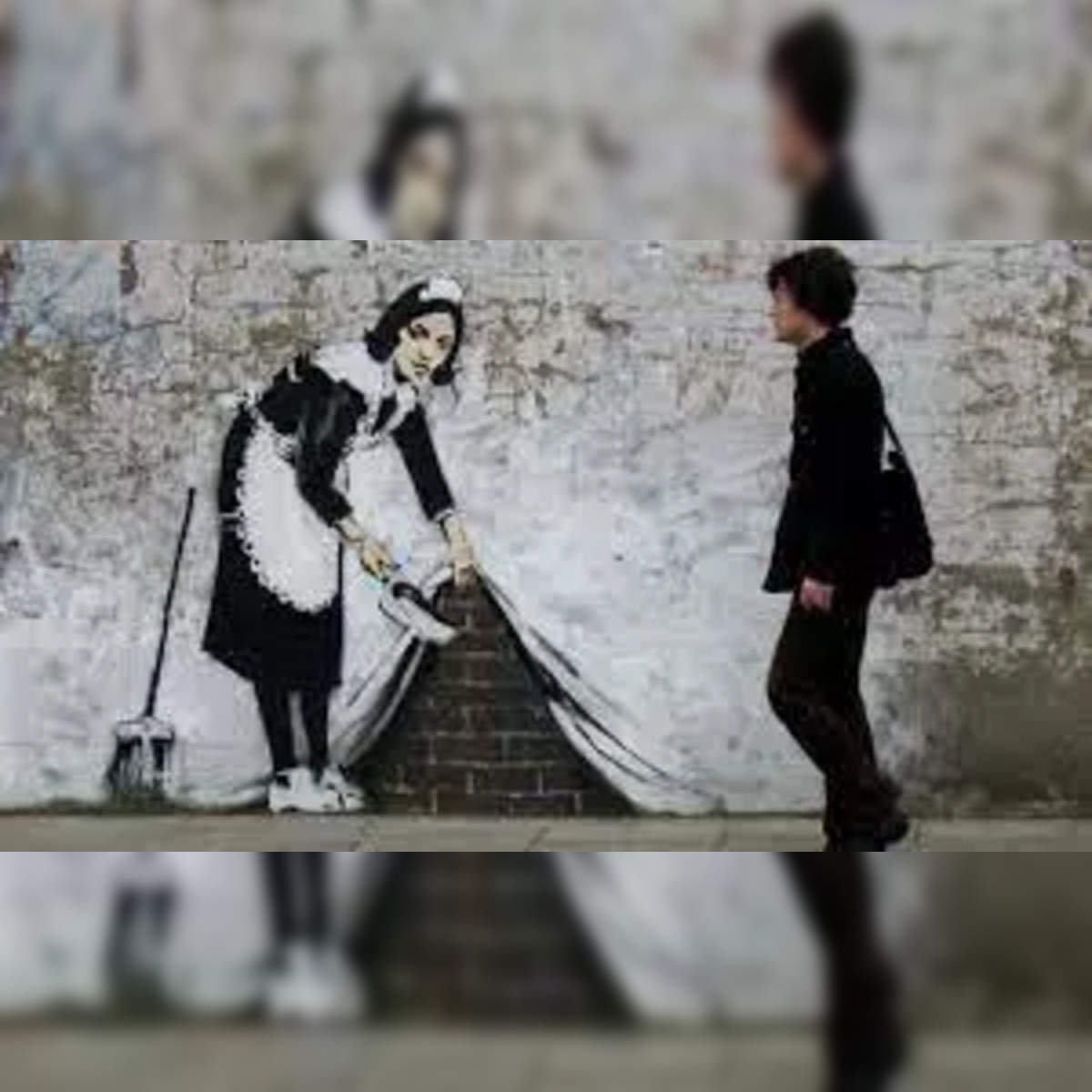 banksy: Mysterious street artist Banksy confirms his first name in BBC  interview - The Economic Times