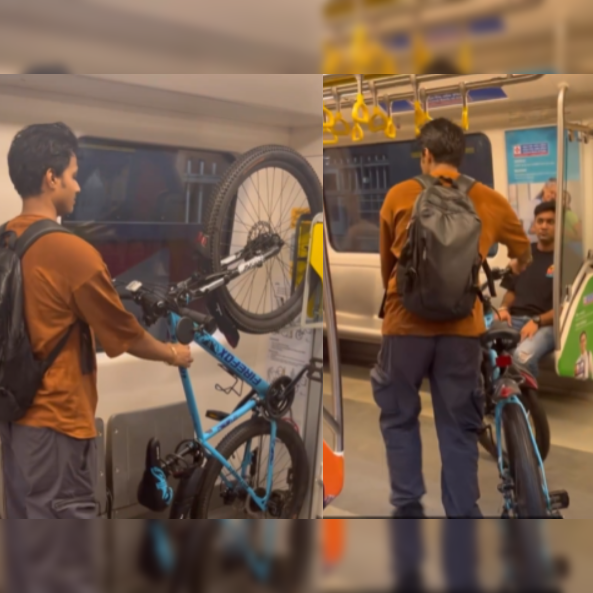 Man takes bicycle on Mumbai metro calls it an exhilarating