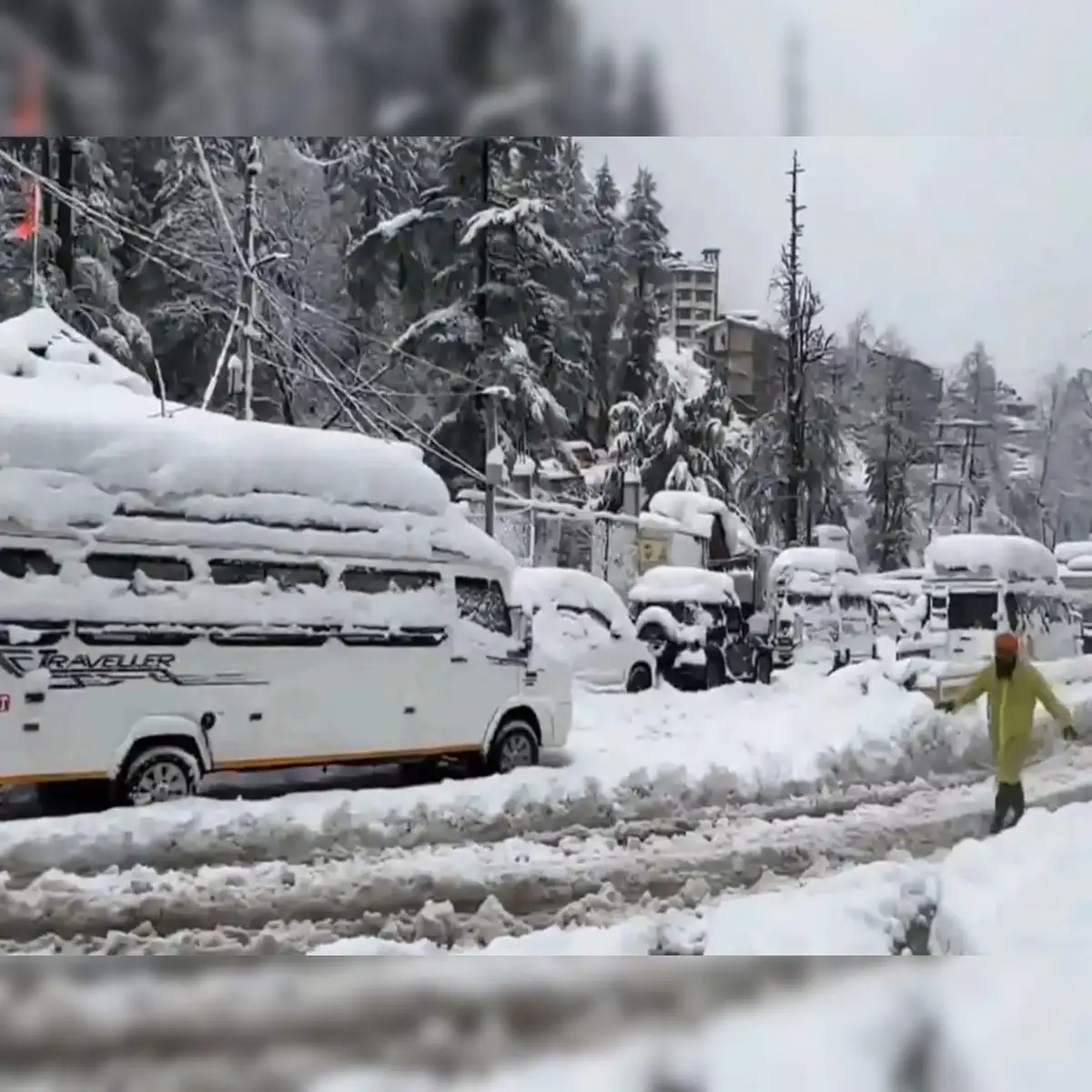 IMD issues orange alert for heavy rain, snowfall in Himachal Pradesh from  January 26 - The Economic Times