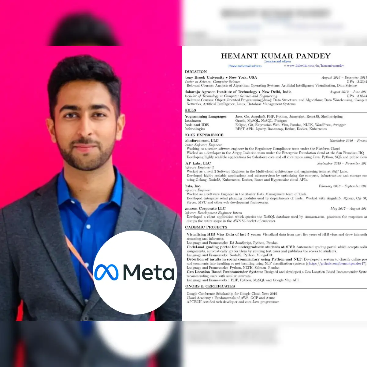 how to make resume: How this Meta engineer landed a $500K job and 