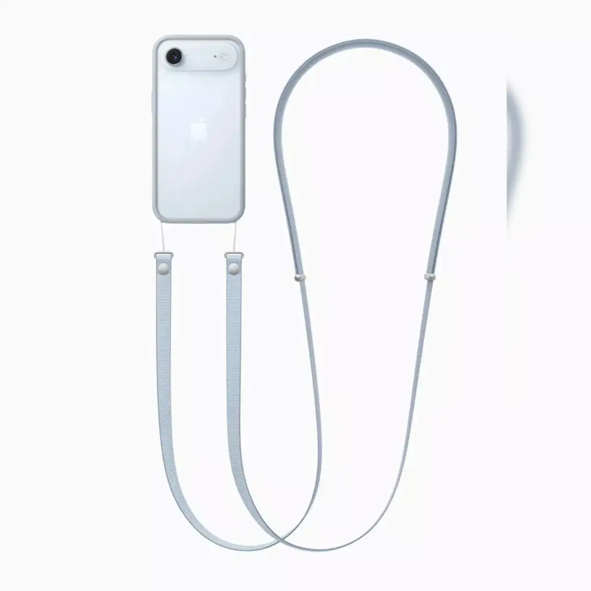 iPhoneアクセサリー iPhone17 Silicone Case + Crossbody Strap Apple iPhone 17 accessories: Apple iPhone 17 & iPhone Air