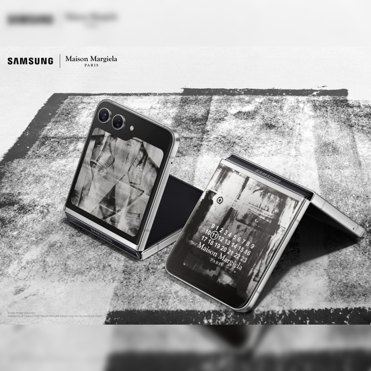 Samsung Galaxy Z Flip5: Samsung unveils stunning Galaxy Z Flip5 Maison  Margiela Edition smartphone for fashion enthusiasts - The Economic Times