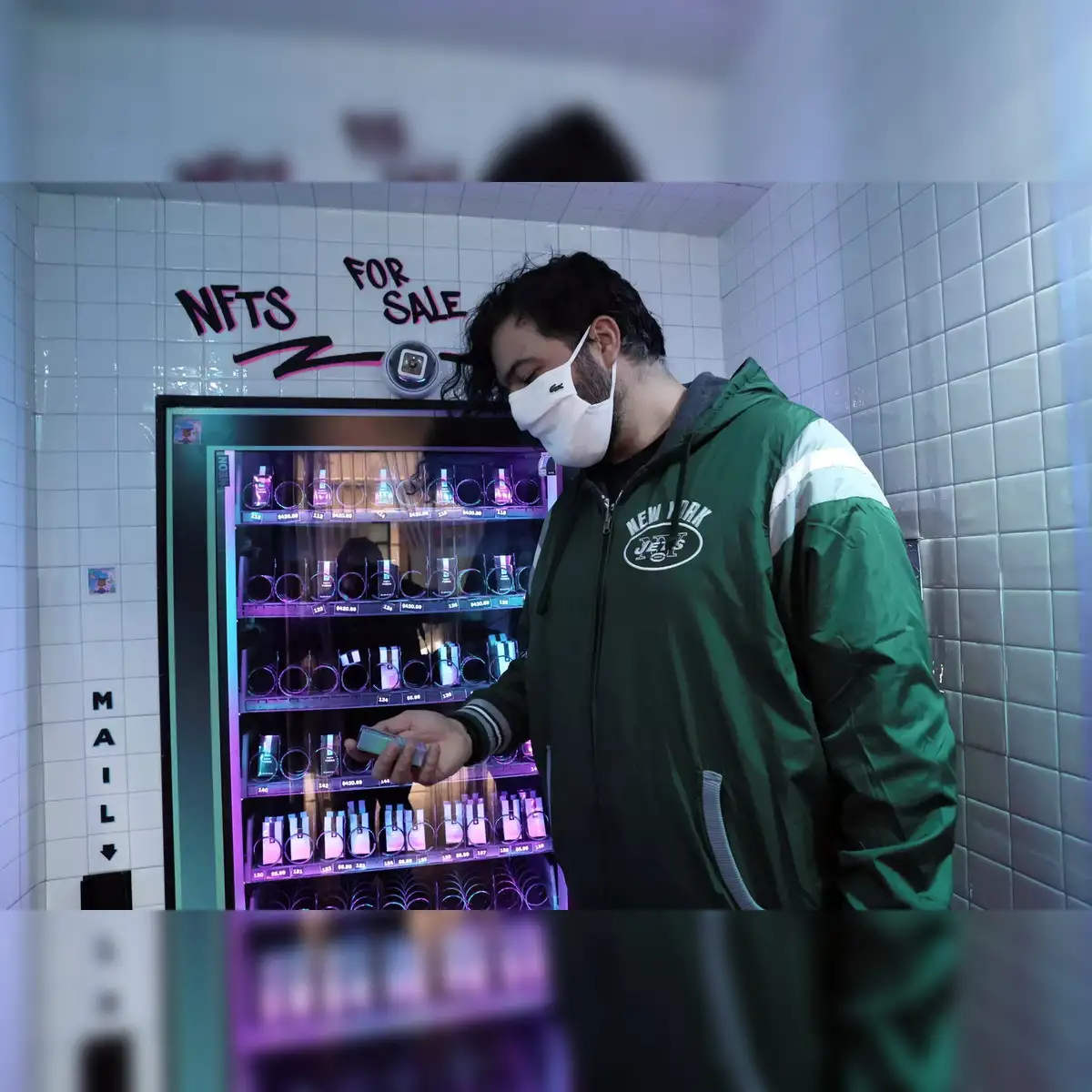 nft vending machine: Move over candy bars, New York vending