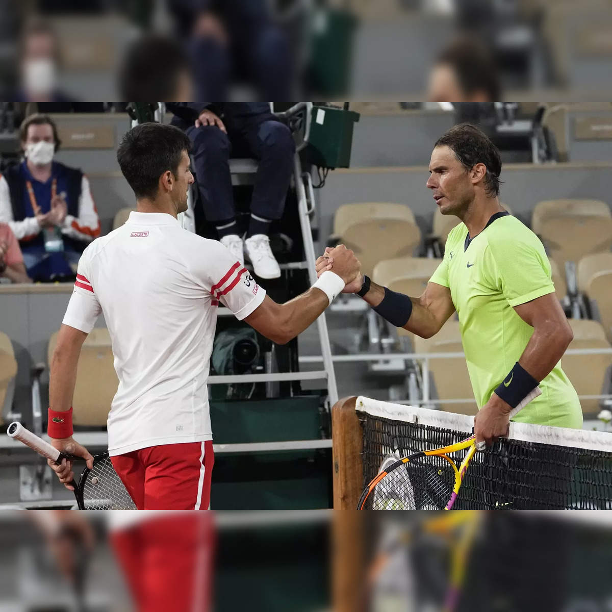 Novak Djokovic Rafa Nadal French Open 2022