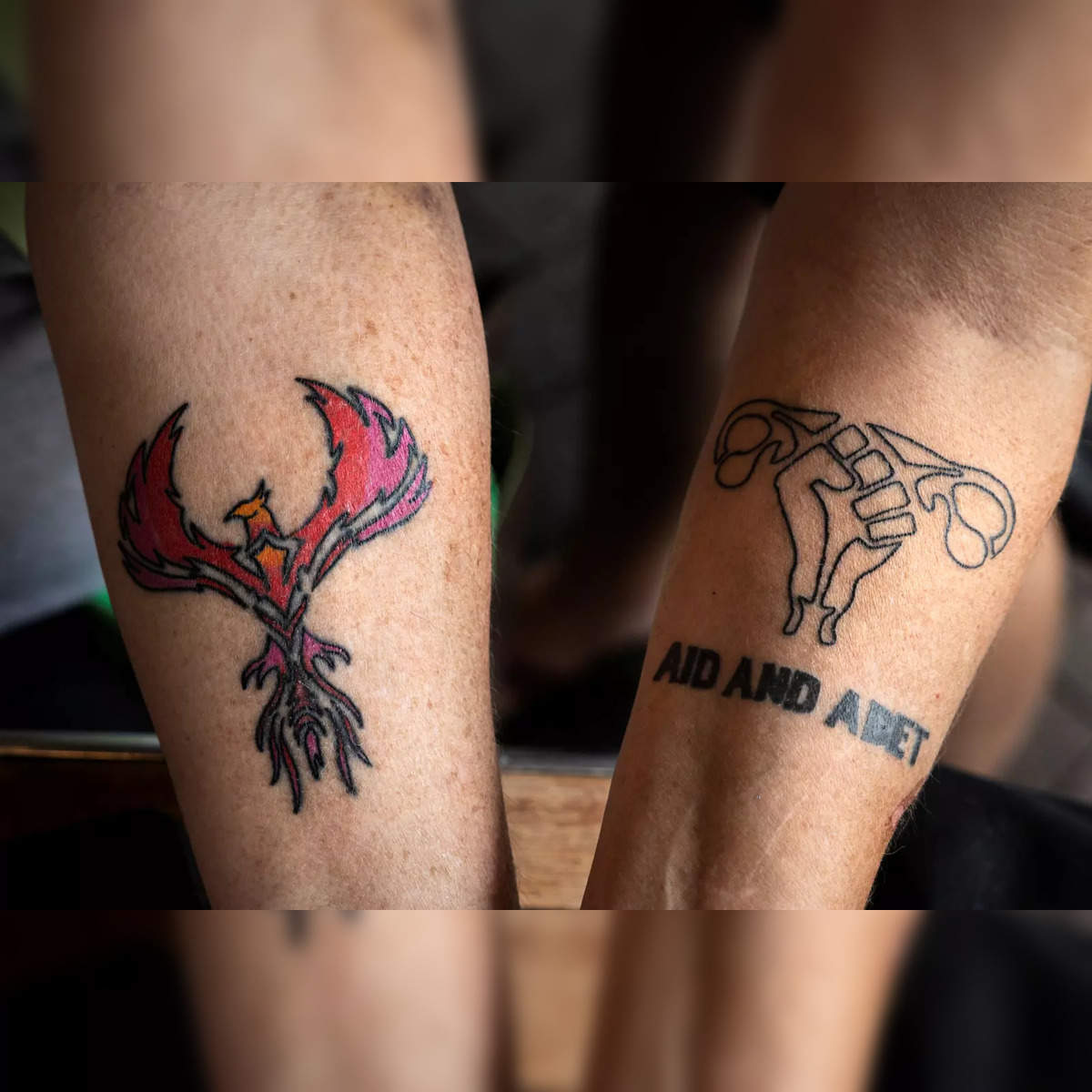 Road Rash - Trauma Tattoos – Tattoo for a week