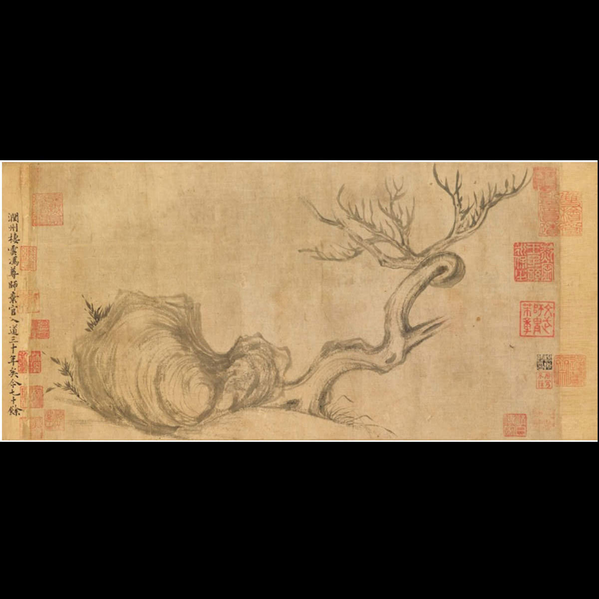 wood and rock: 1,000-year-old Chinese ink painting fetches around $60 mn at  auction - The Economic Times