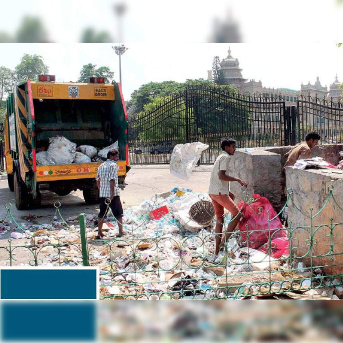 newspaper bags, We have here a slogan: Plastic Free Nilgiri…