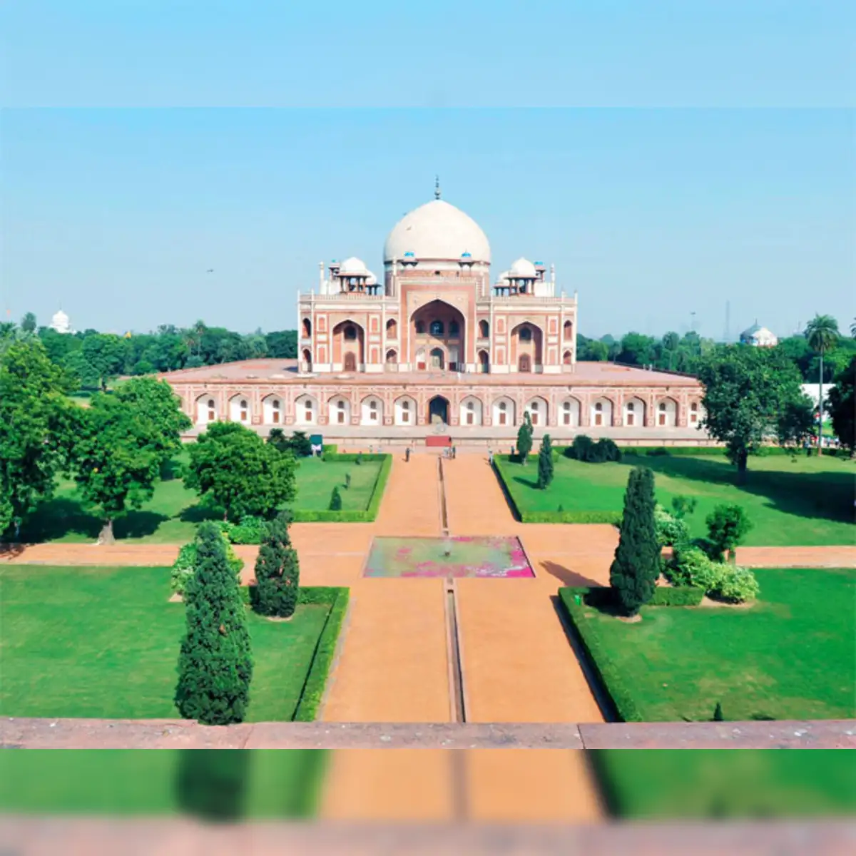 Humayun Tomb Unesco Heritage Site Humayun Tomb In New Delhi, India