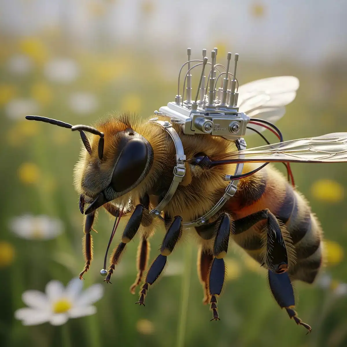 China develops 74 mg ultra-light brain controller that turns bees into tiny  soldiers - The Economic Times