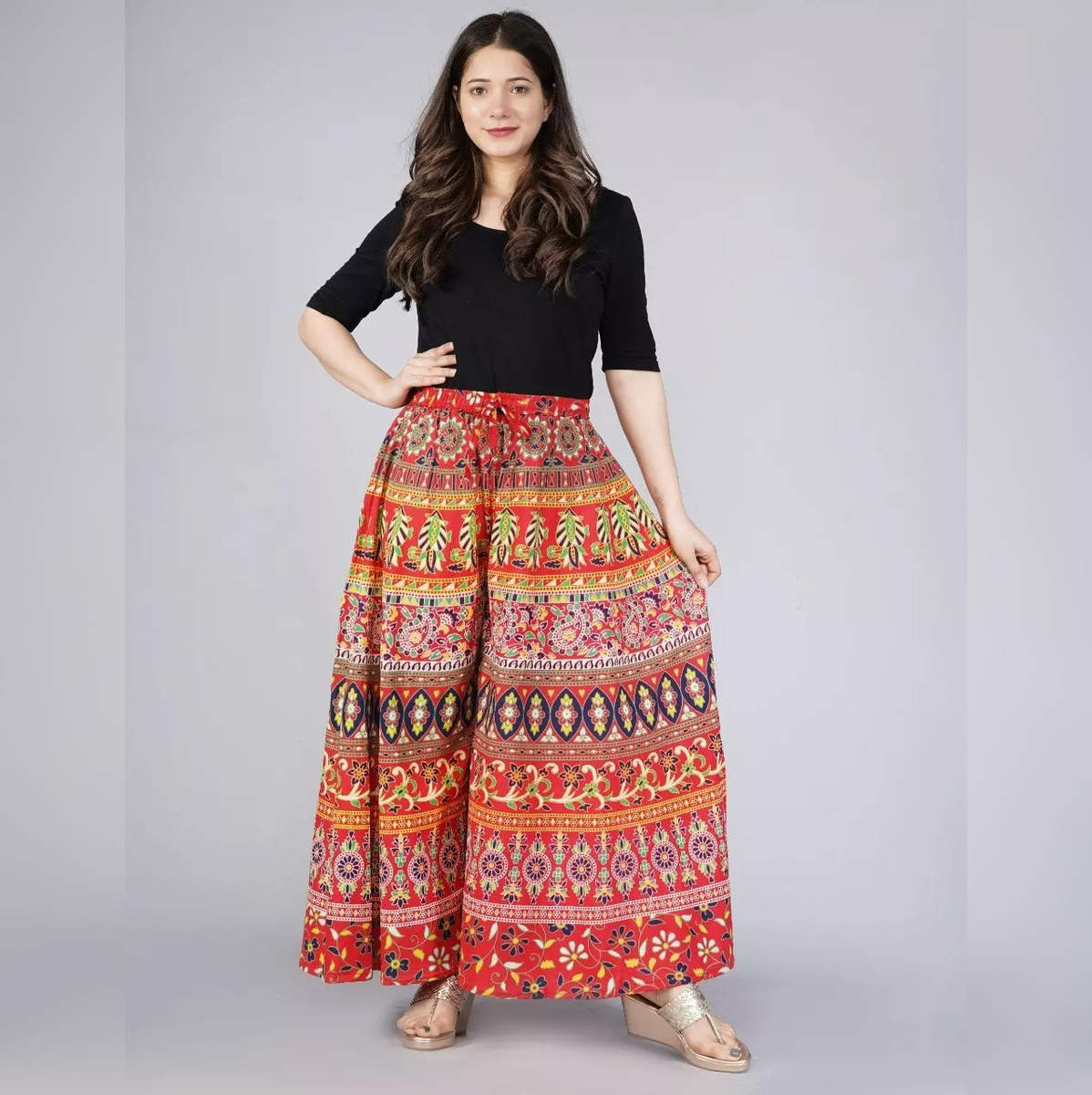 Hiva Casual Wear Rayon Palazzo, Size: M-28 To 34 Inch at Rs 525 in Surat