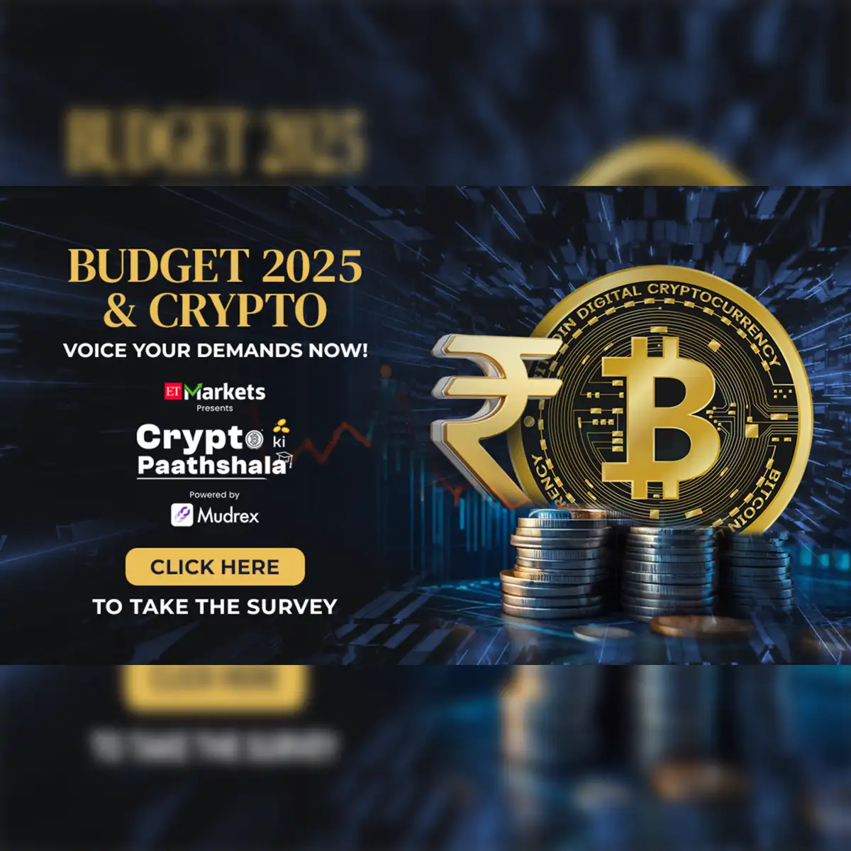 The Crypto Hot Take Ahead of Union Budget 2025—1-Minute Survey Ends Soon! -  The Economic Times
