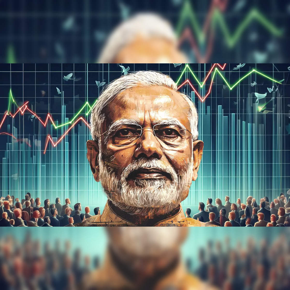 narendra modi: Modi premium for Indian stocks gets a hard look after  elections - The Economic Times