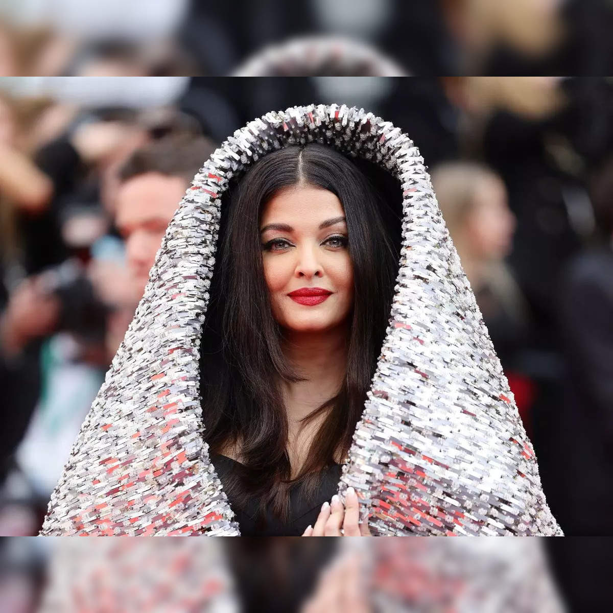 Aishwarya Rai Bachchan Steps Out In Butterfly Gown At Cannes Film Festival