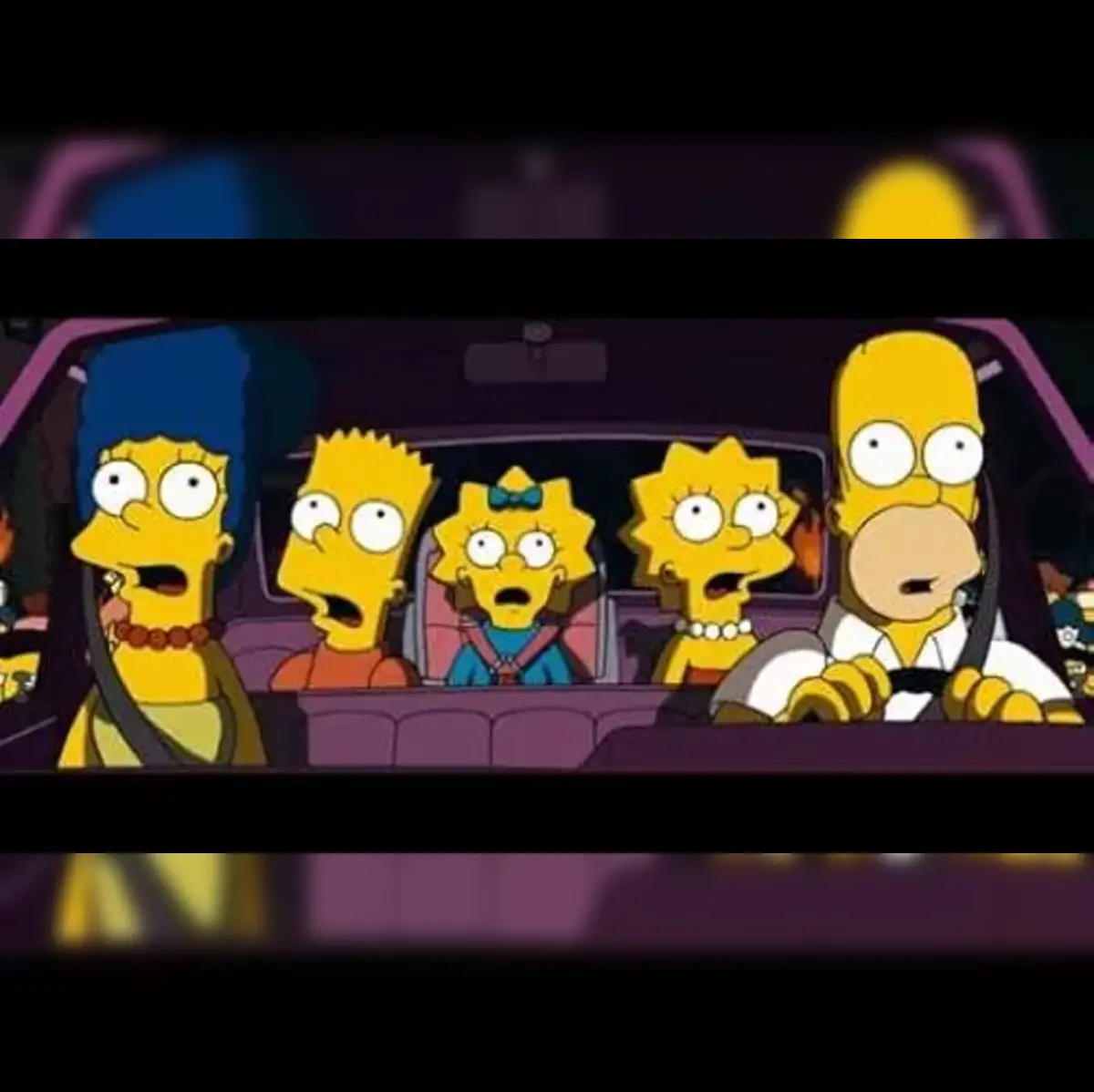 A news headline about the Simpsons and future films