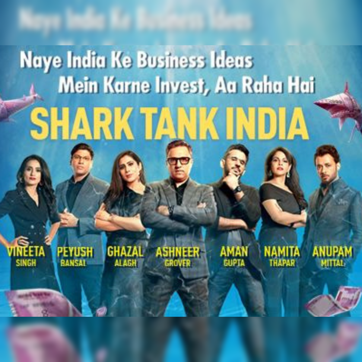 What it takes to swim with the Sharks: Anupam Mittal, Vineeta Singh, Aman  Gupta share vital survival tips for 'Shark Tank India' entrepreneurs - The  Economic Times