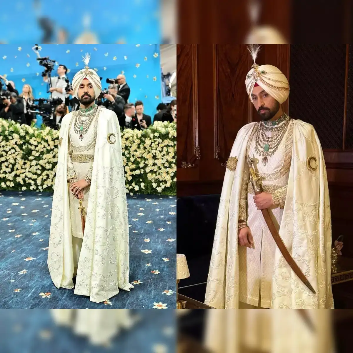 Punjabi Streetwear Goes Global: The Diljit Dosanjh Effect 3 Met Gala 2025: Diljit Dosanjh debuts with sword in hand, draped in royal outfit as he walks the carpet like a king - The Economic Times