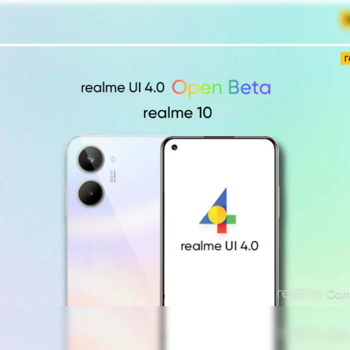 realme ui new version