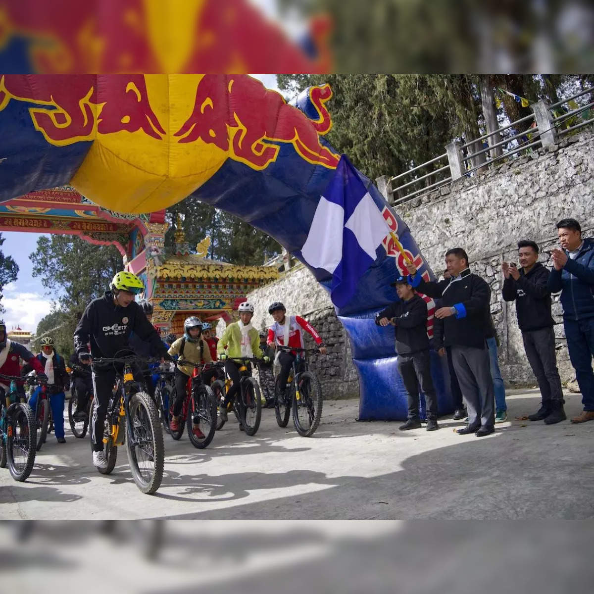 Arunachal CM Pema Khandu flags off world s highest mountain biking